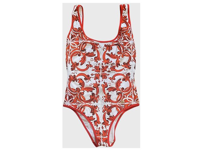 Costume da bagno Dolce & Gabbana rosso T.S