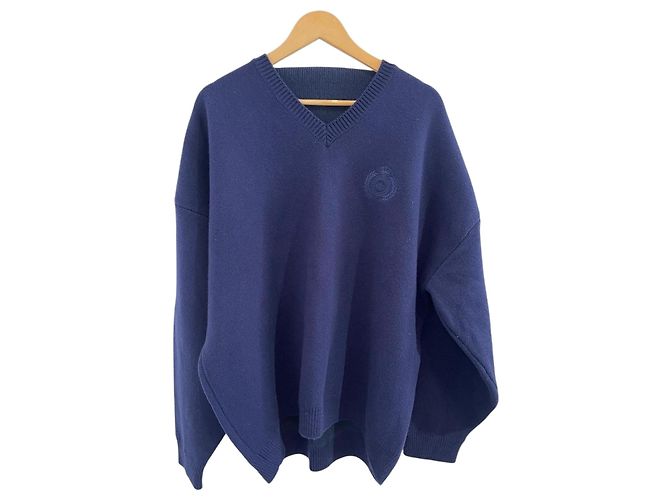 Balenciaga Strickkleid dunkelblau T.S