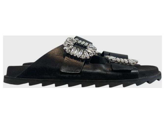 Sandali Roger Vivier neri T.37 Nero