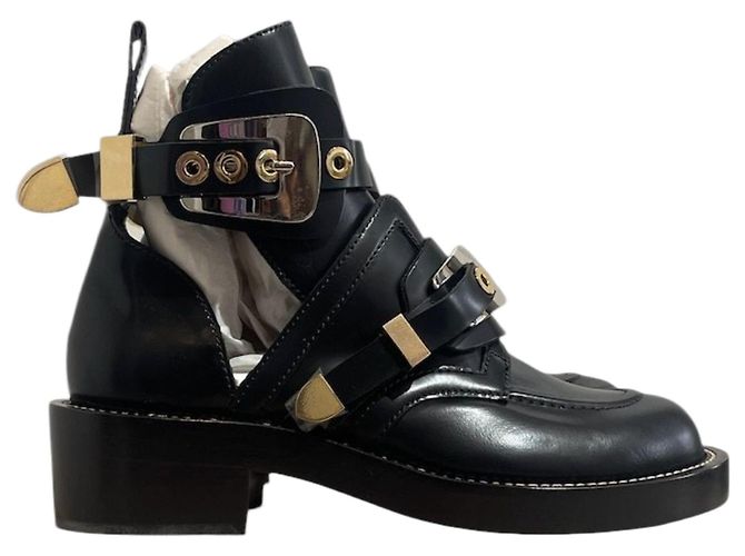 Botines Balenciaga Bucke negros T.38
