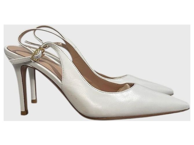 Gianvito Rossi Pumps weiß T.38