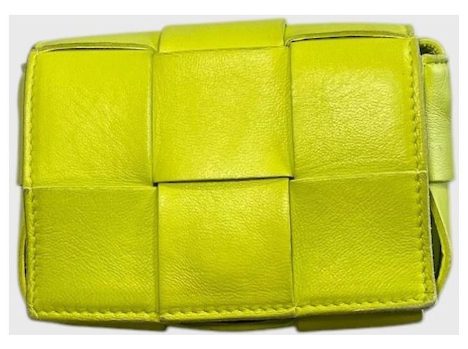 Borsa Bottega Veneta Candy Cassette verde