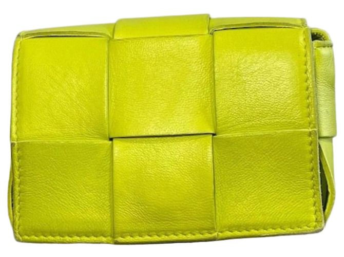 Bolsa Bottega Veneta Candy Cassette verde