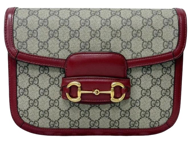 Bolsa Gucci Horsebit 1955 Bege