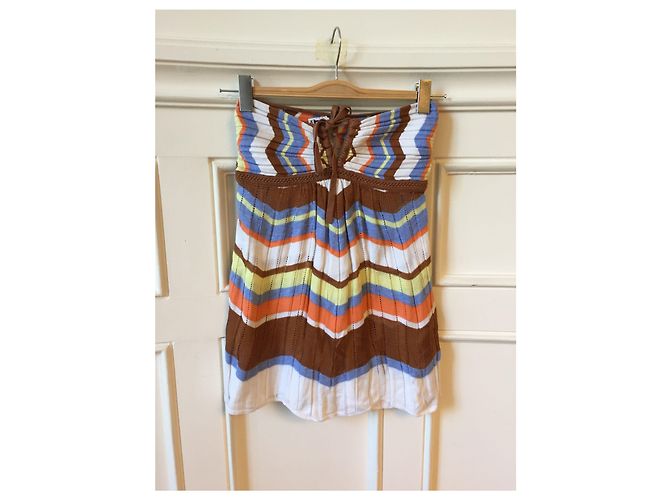 Top bustier stampato Missoni Multicolore