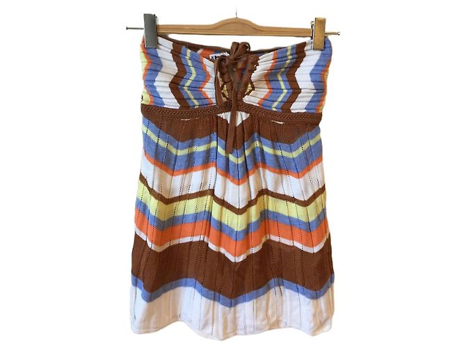 Top bustier estampado Missoni