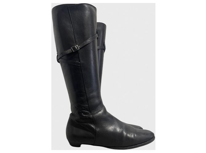 Jimmy Choo Stiefel schwarz T.38,5