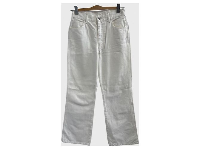 Céline Jeans Celine blanc T.28 White