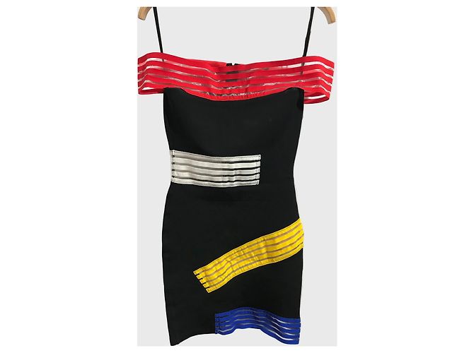 Vestido Christopher Kane T.36 Preto