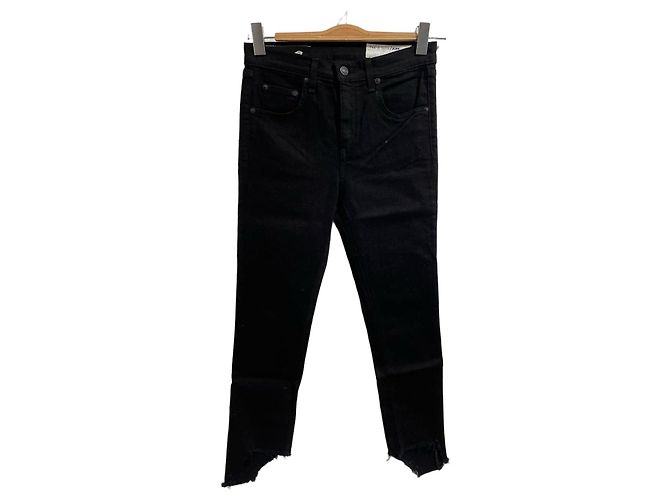 Jeans Rag & Bone noir T.26