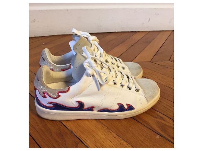 BASKETS ISABEL MARANT T.36 Weiß
