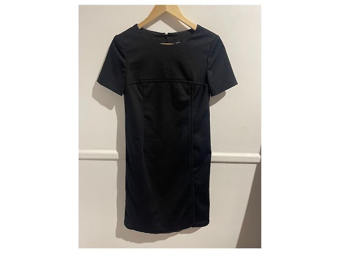 Chanel Kleid schwarz T.38