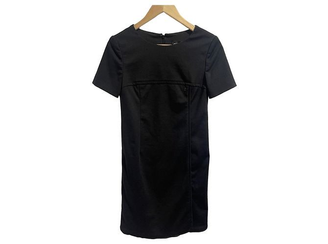 Robe Chanel noire T.38 Black
