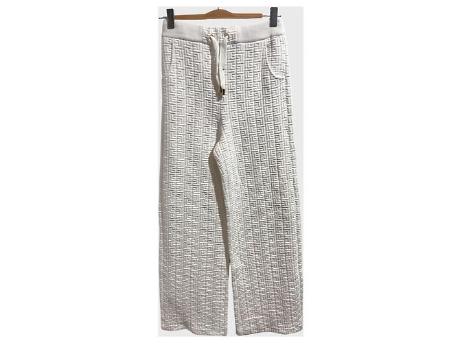 Pantalones Balmain blancos T.36