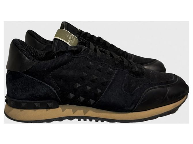 Valentino Garavani Valentino Rockrunner Sneaker T.41 Schwarz