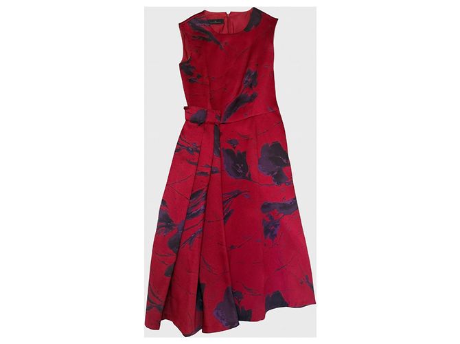 Carolina Herrera Kleid rot T.34