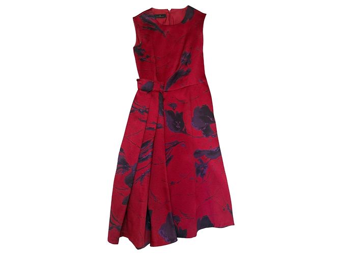 Carolina Herrera Kleid rot T.34