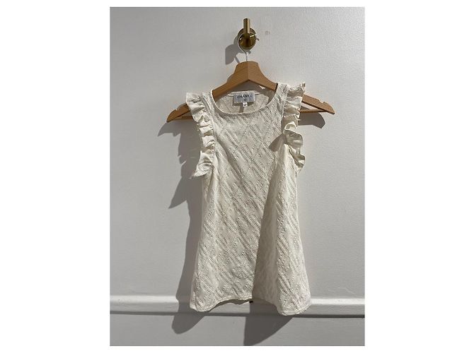 Top Chanel blanco T.34