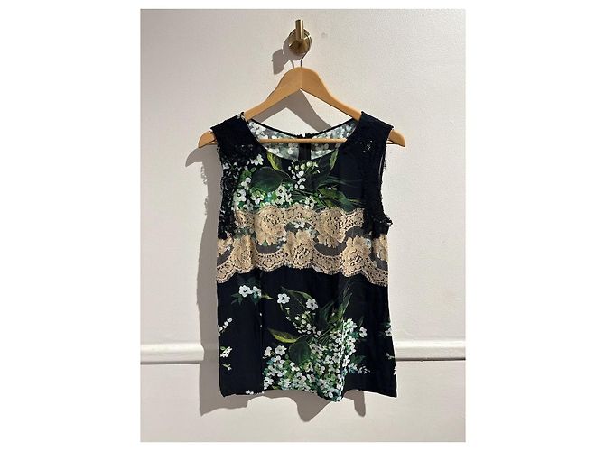 Top Dolce & Gabbana nero T.40