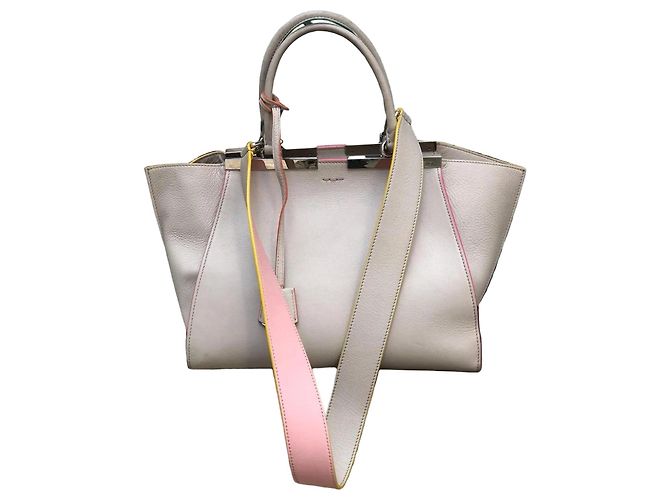 Bolsa Fendi 3Jours bege