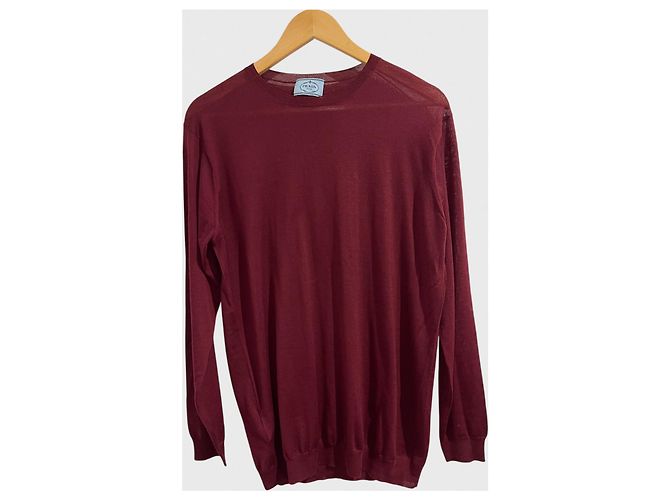 Camisola Prada bordeaux T.42