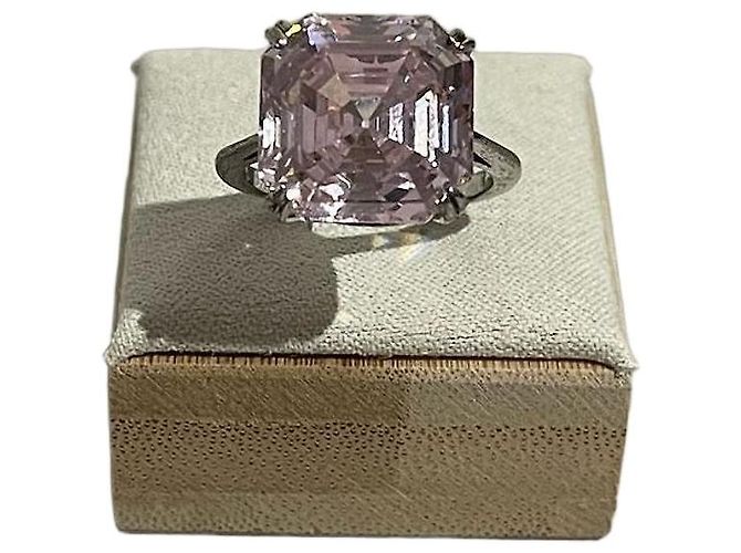 Bague Burma rose T.54 Argenté