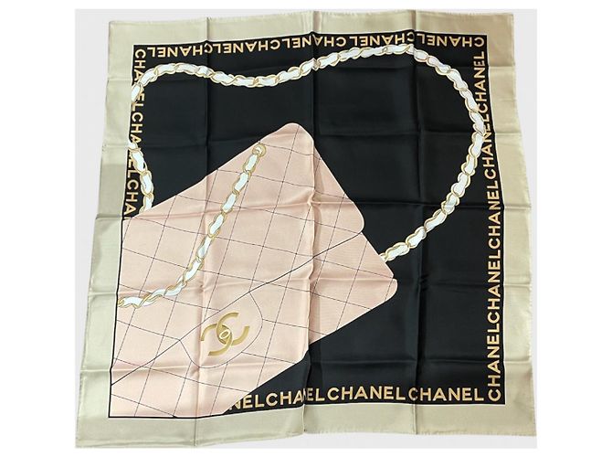 Chanel Timeless Tuch Schwarz