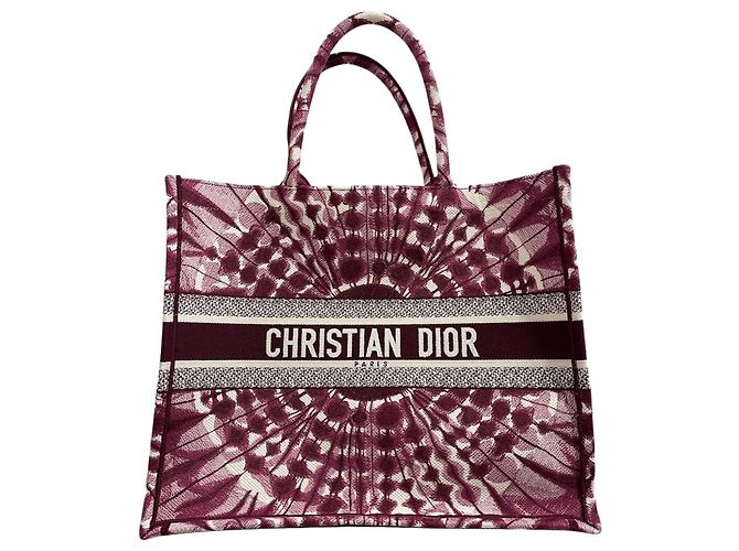Sac cabas Dior Book Tote violet