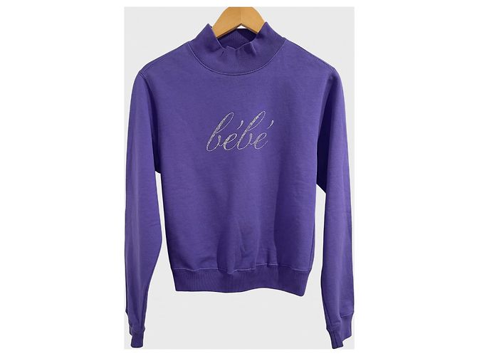 Sweat Balenciaga violet T.S Roxo