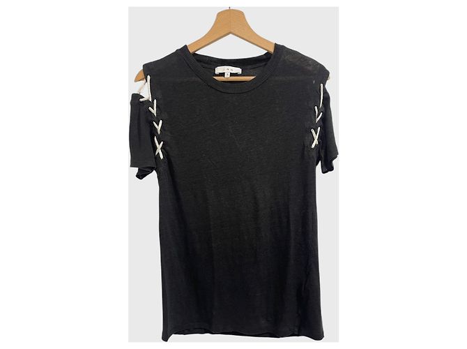 T-shirt Melly in lino nero Iro
