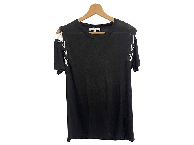 T-shirt Melly de lin preto Iro