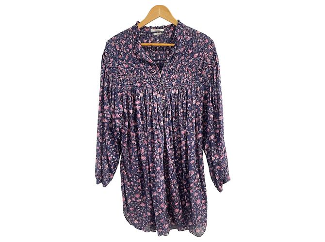 Isabel Marant Etoile Robe Isabel Marant bleue T.36 Blue