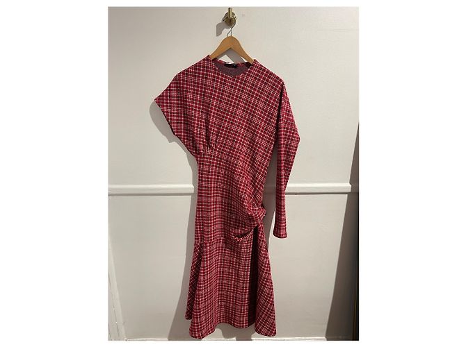 Vestido Calvin Klein rojo T.34 Roja