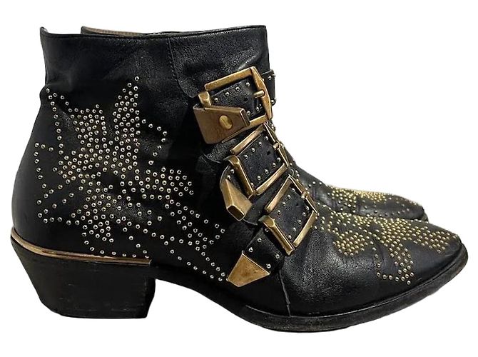 Bottines Chloé Susanna T.36,5 Noir