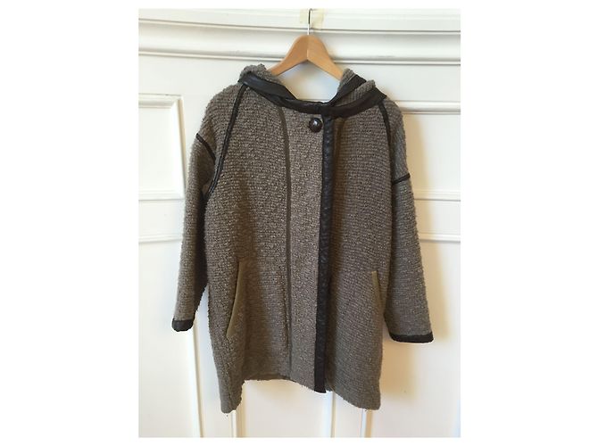 Mantel Isabel Marant T.1 Braun
