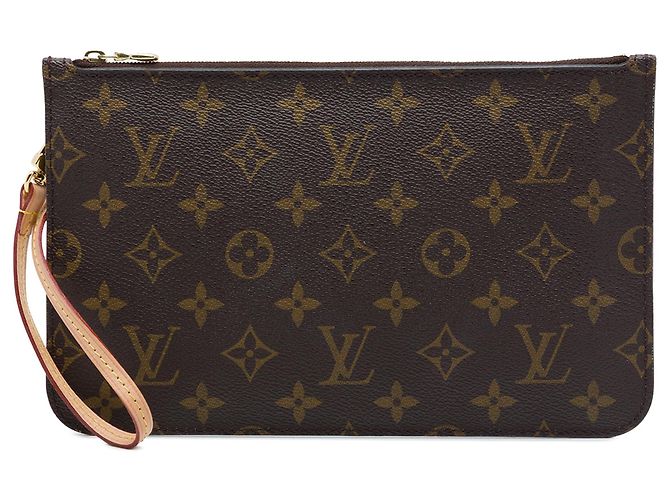 Bolsa Louis Vuitton Monogram Neverfull MM Castanha Marrom