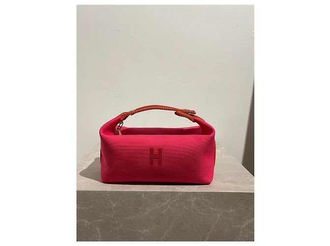 Pochette Hermès Bride-à-Brac rosa