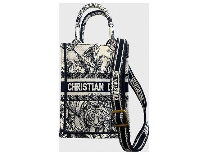 Autre Marque Bolso Dior Book Tote mini Negro