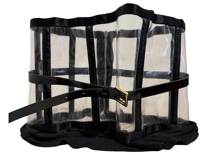 Ceinture corset Dolce & Gabbana T.36 Black