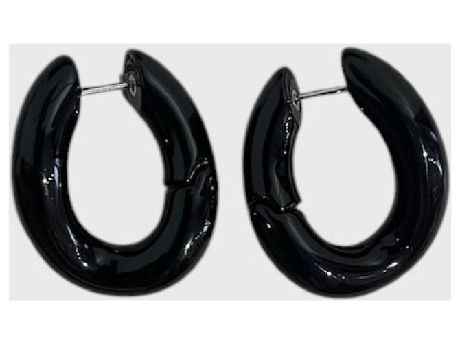 Pendientes Balenciaga negros