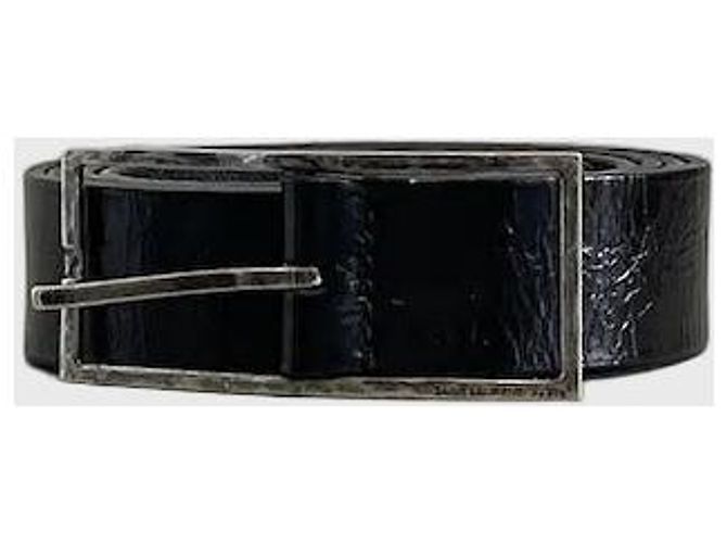 Autre Marque Saint Laurent Gürtel schwarz T.85