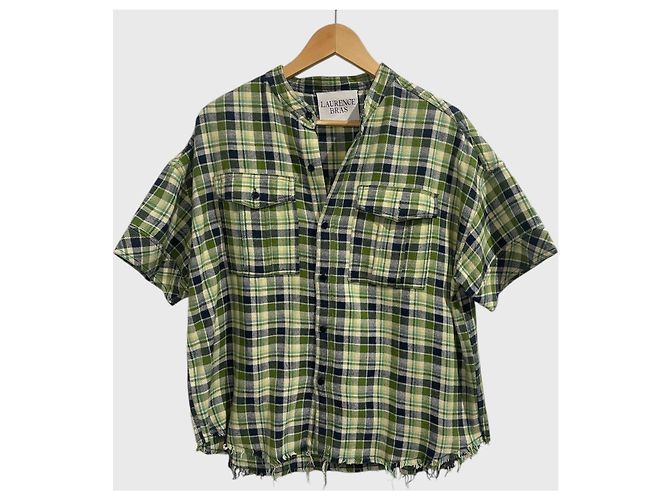 Camicia Laurence Bras verde T.2