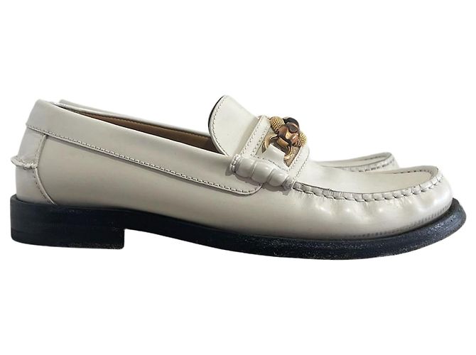 Bamboo Mocasines Gucci blancos T.37,5