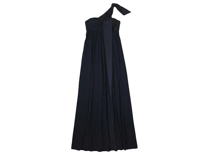 Bottega Veneta Kleid Schwarz T.40