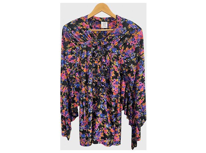 Vêtements VETEMENTS Blumenkleid T.S Mehrfarben