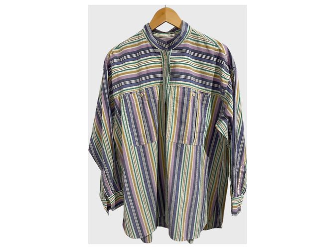 Camicia Isabel Marant a righe T.38 Porpora