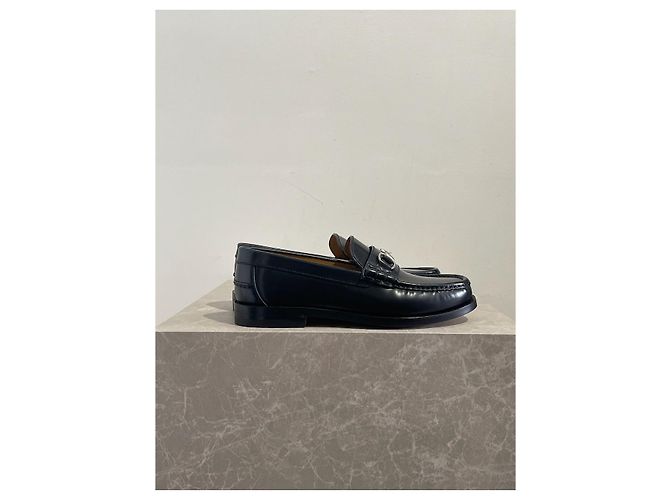 Mocassini Gucci neri T.41 Nero