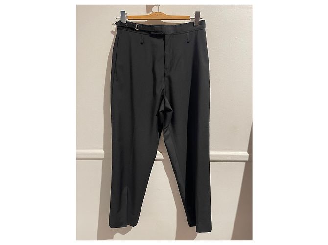 Autre Marque Dior Hose schwarz T.38