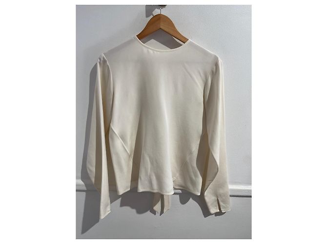 Céline Bluse Celine écrue T.34 Beige
