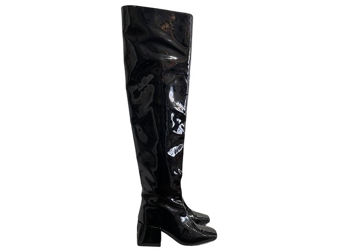 Courreges Bottes Courrèges noires T.36 Black